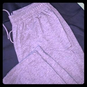 Men’s cotton blend athletic pants. Sz M